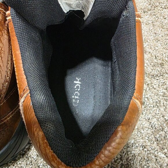 Reebok Work RB833 Men’s 11M Safety Toe Hiker Boots Brown Leather EH Slip Resista - Picture 9 of 13